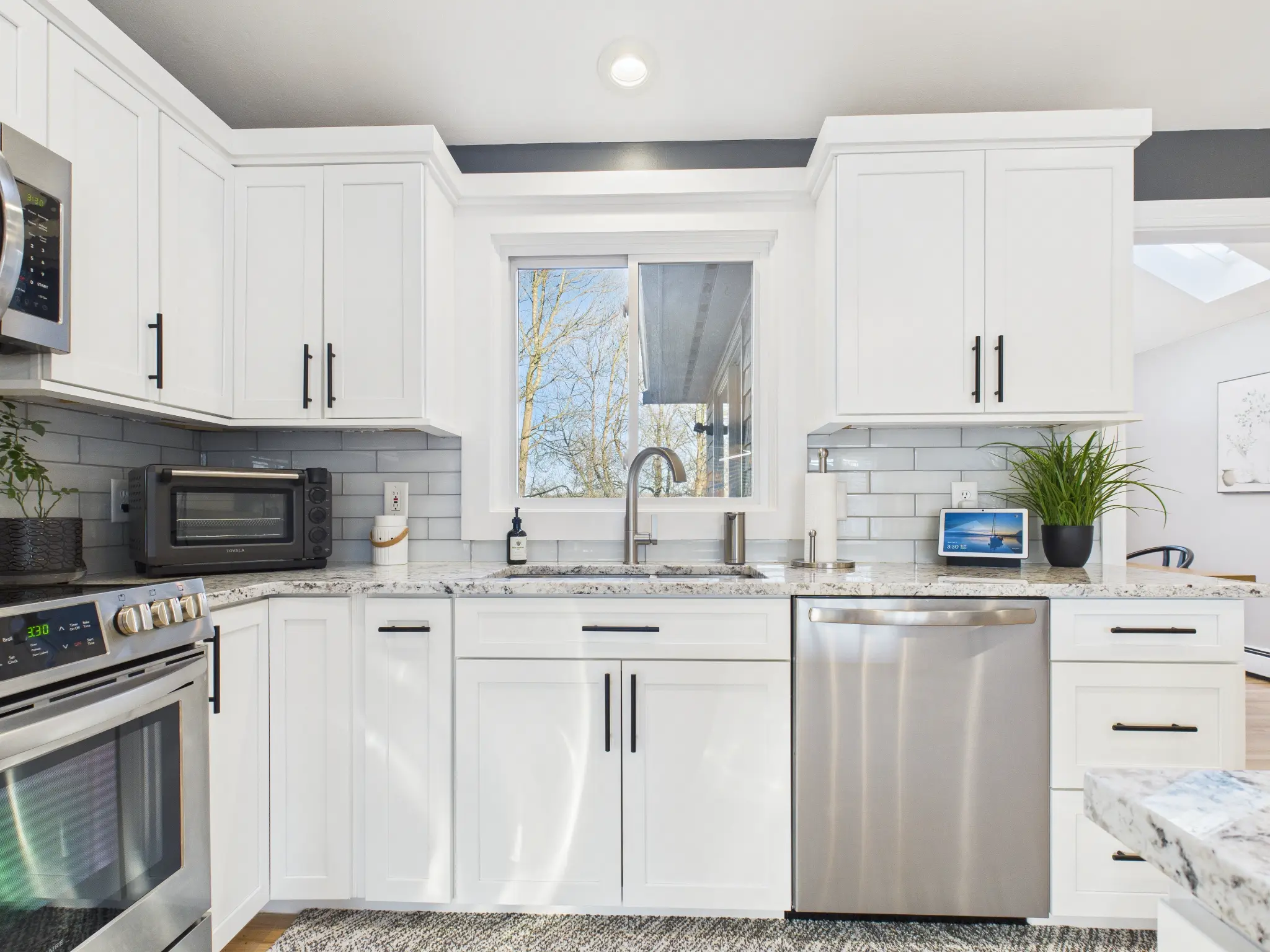 Professional HDR photography of kitchen in Rhode Island real estate property