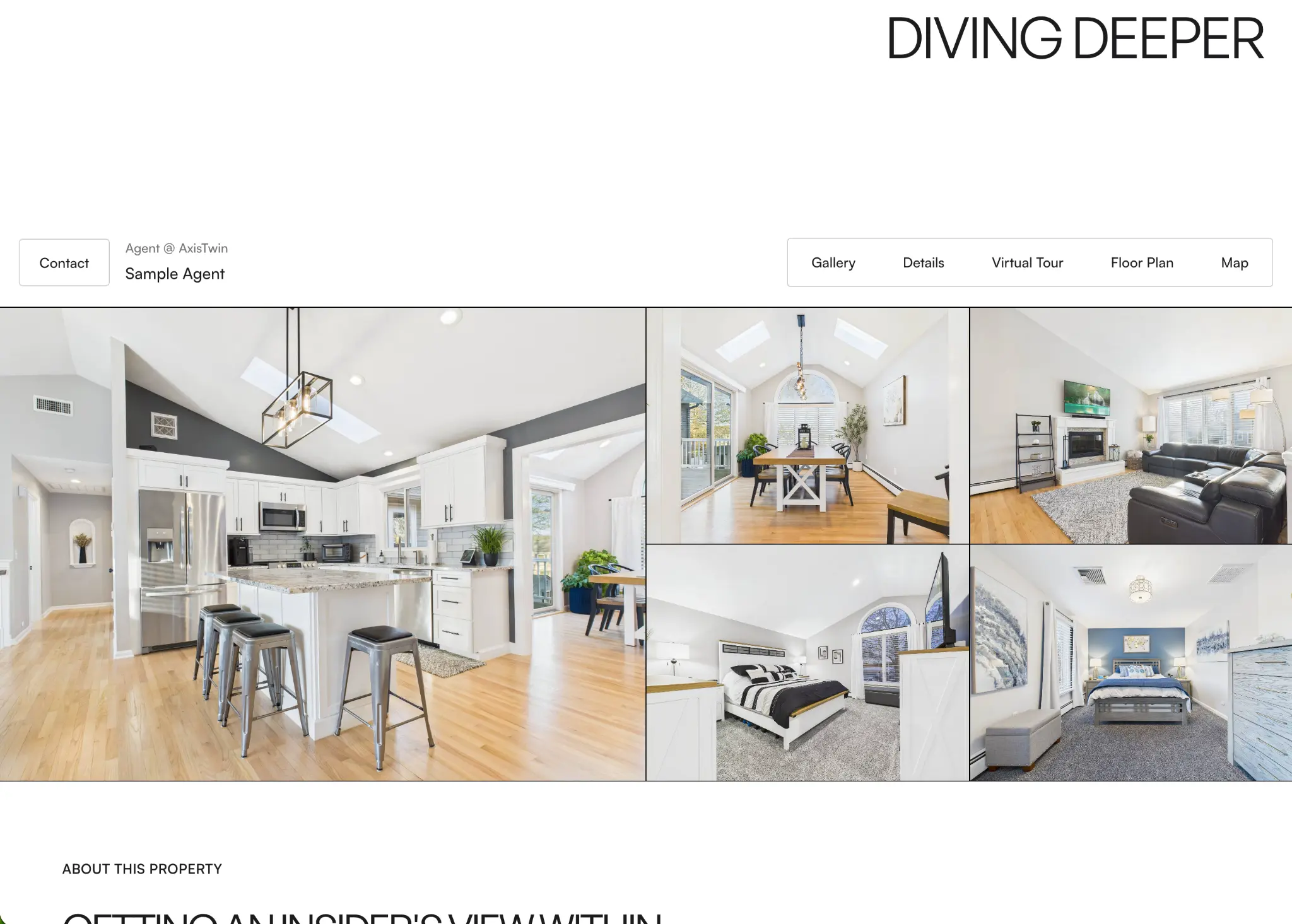 Property Websites sample from AxisTwin