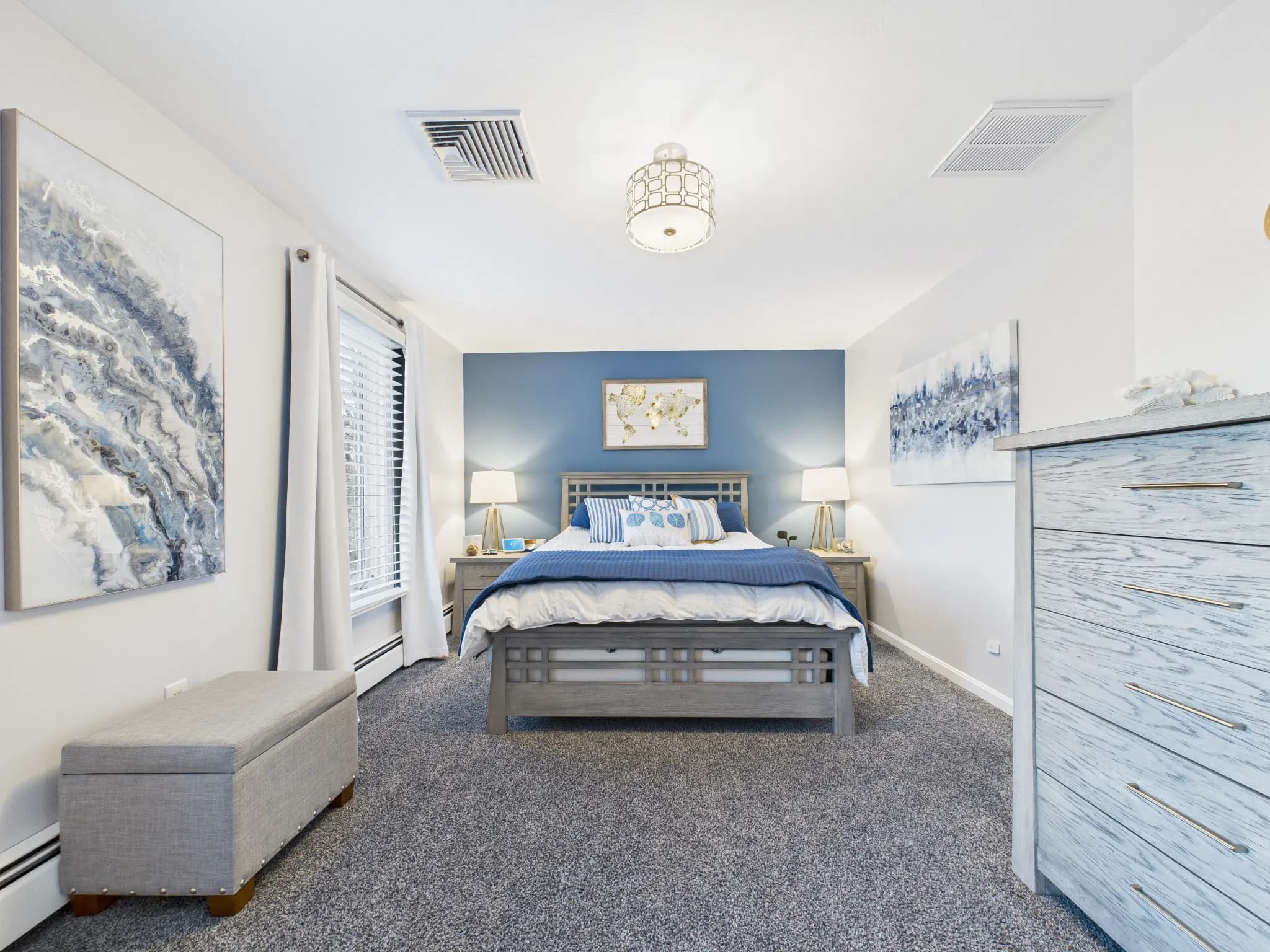 Bedroom real estate photography sample