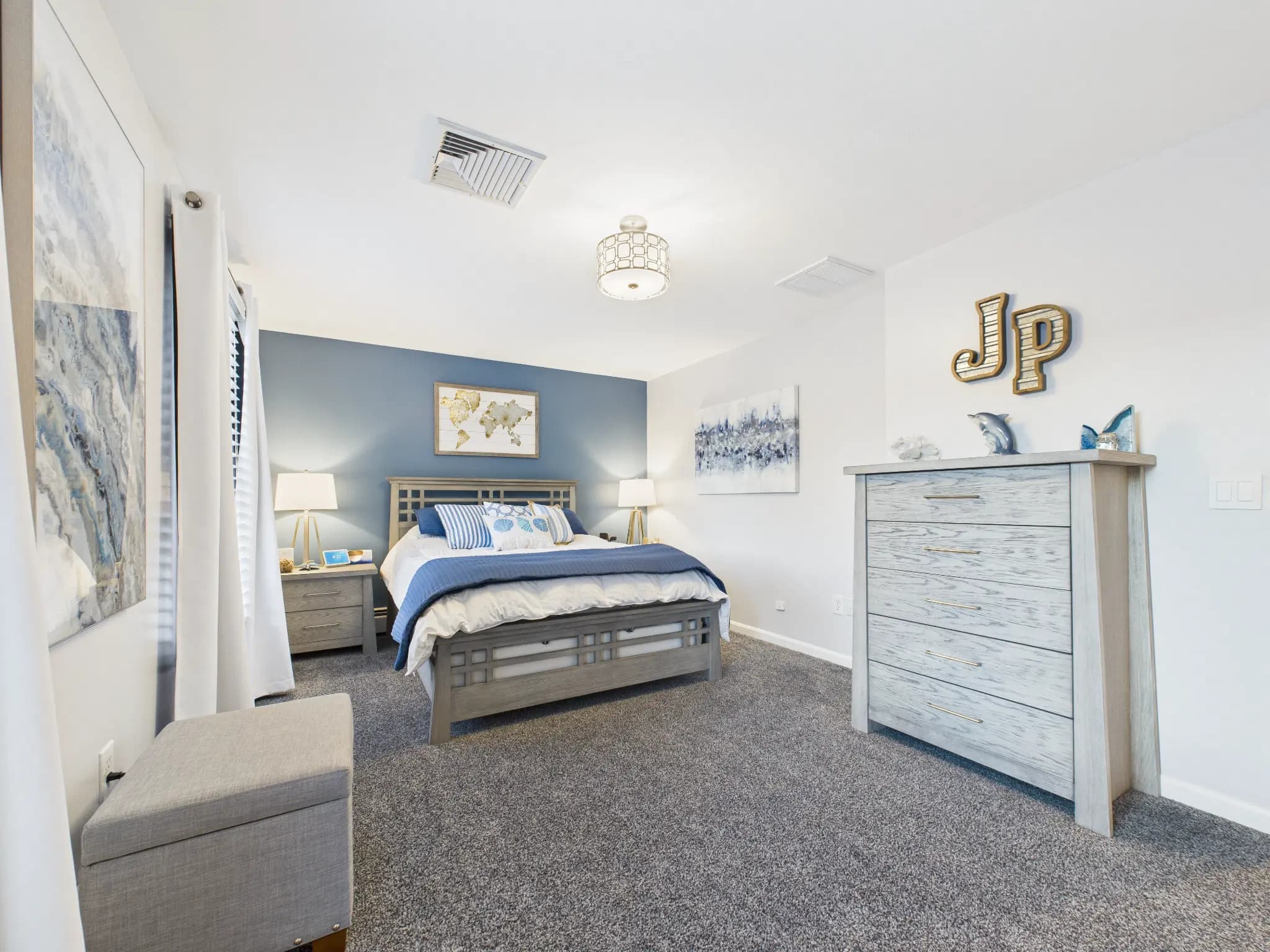 Second bedroom listing photography sample