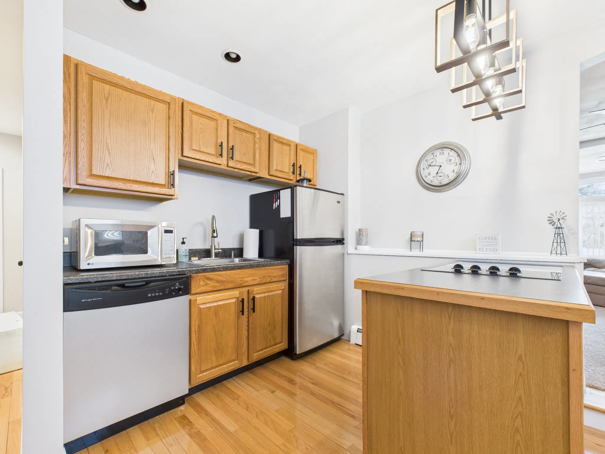 Before virtual staging kitchen sample