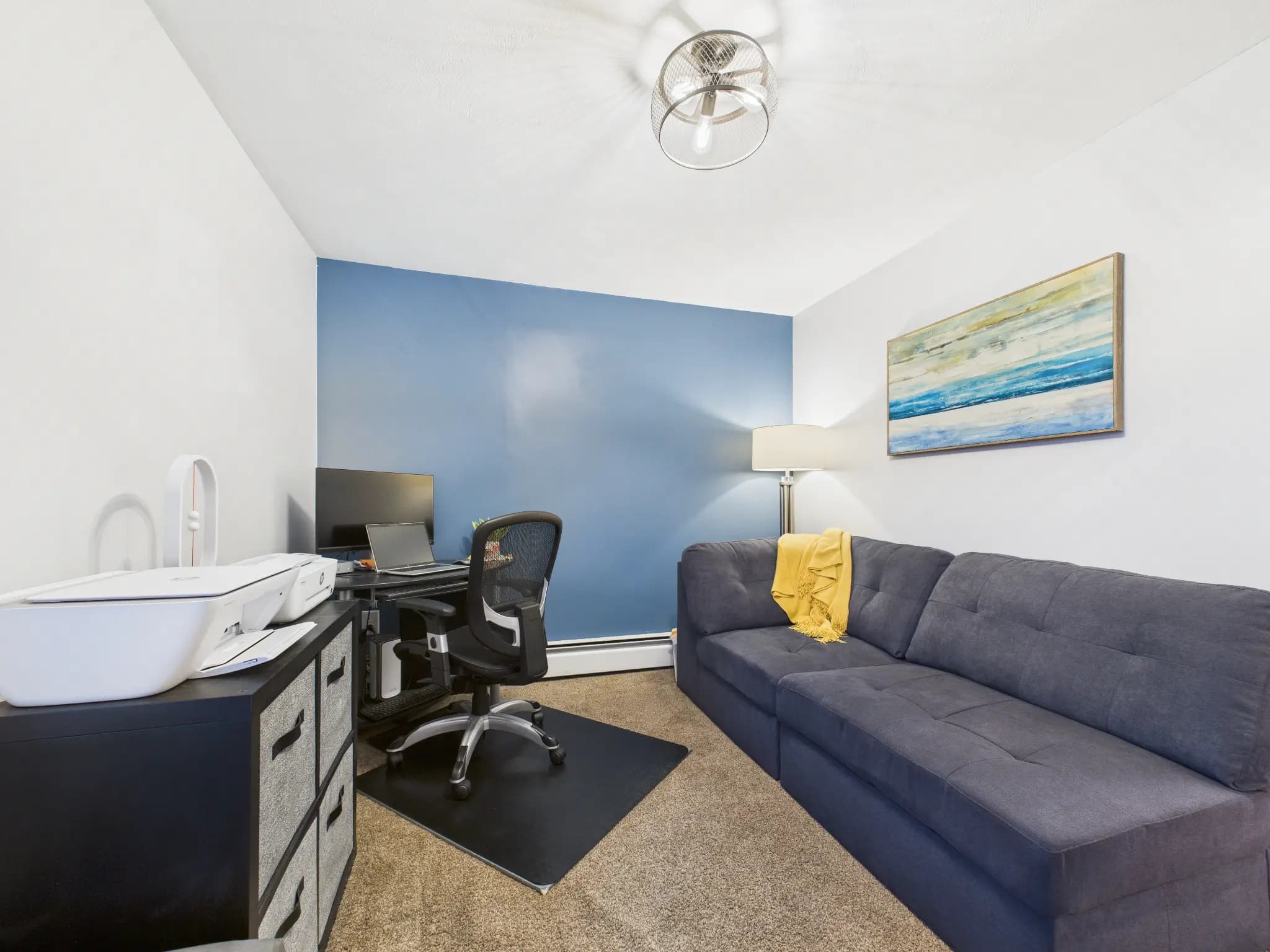 Home office listing photography sample