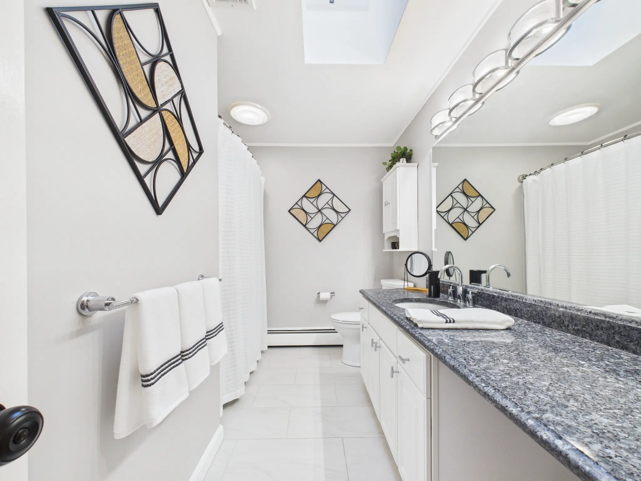 Bathroom listing photography sample