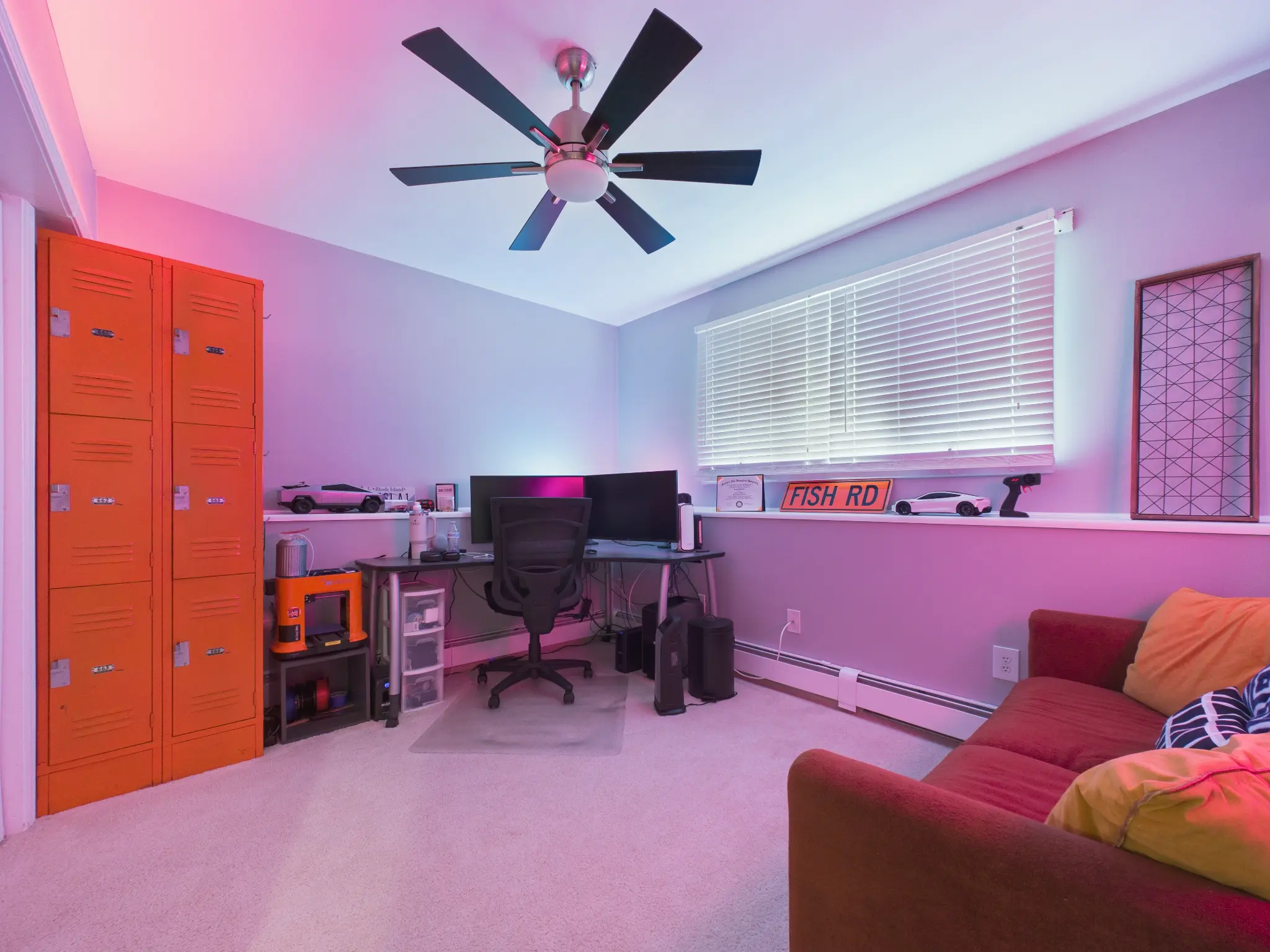 Home office real estate photography sample