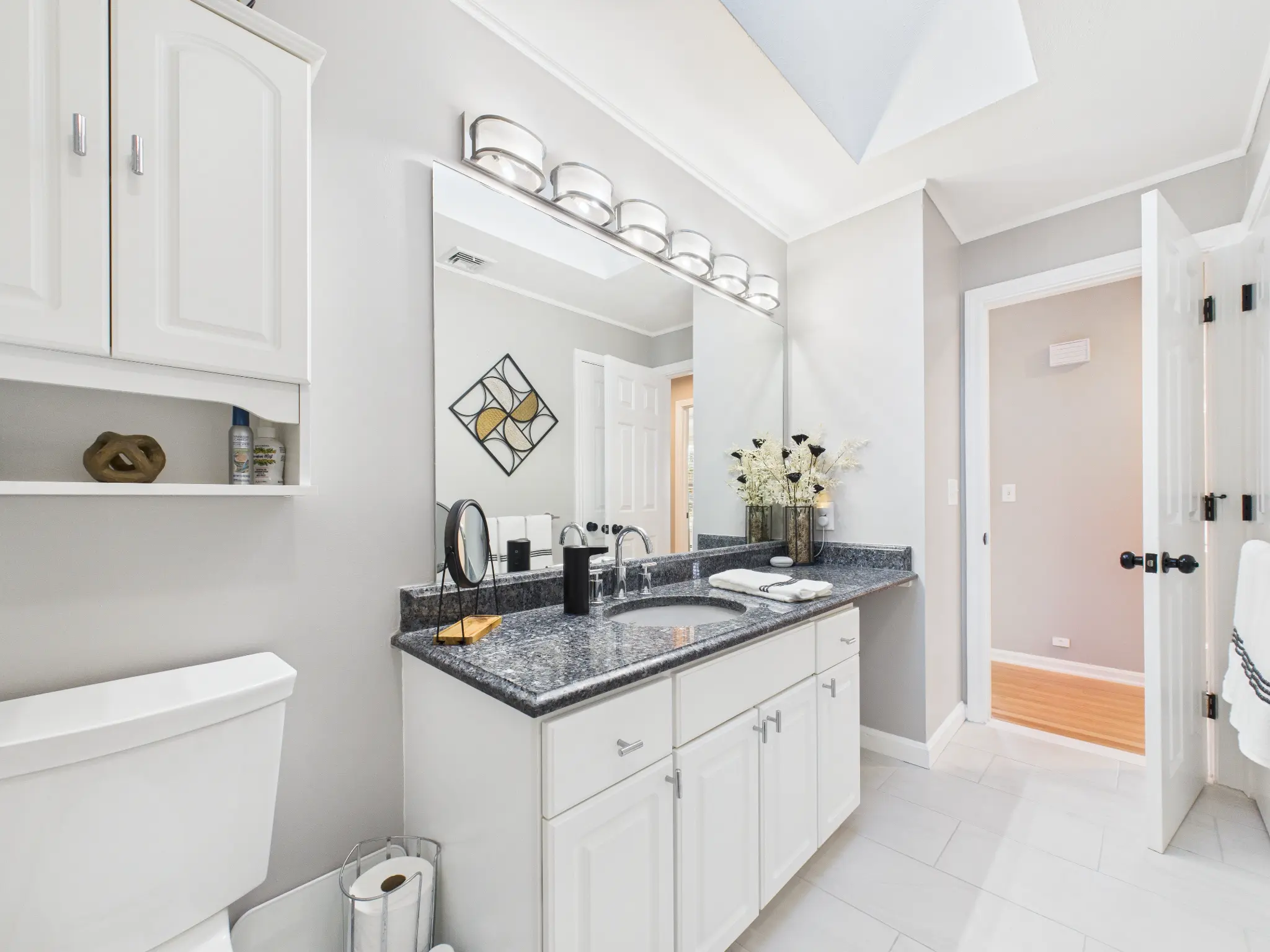Original bathroom with dated fixtures
